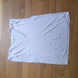 Oversized Velvet by Graham & Spencer Linen Top